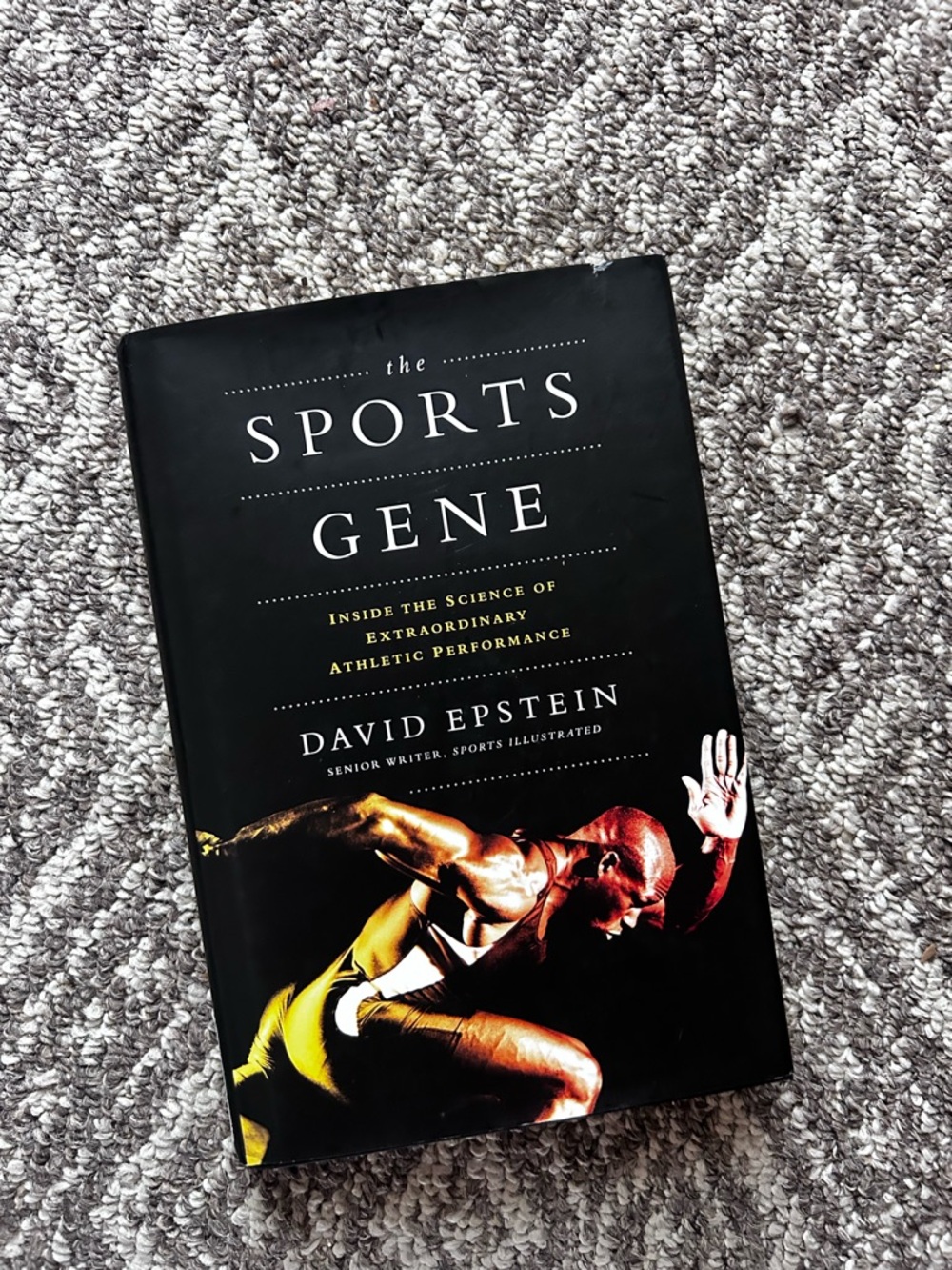 The Sports Gene Hardcover Book - Black